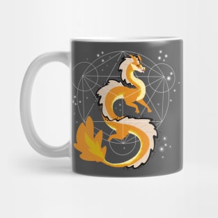 Livs pentagram dragon Mug